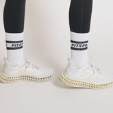 Womens - Striped Long Crew Socks
